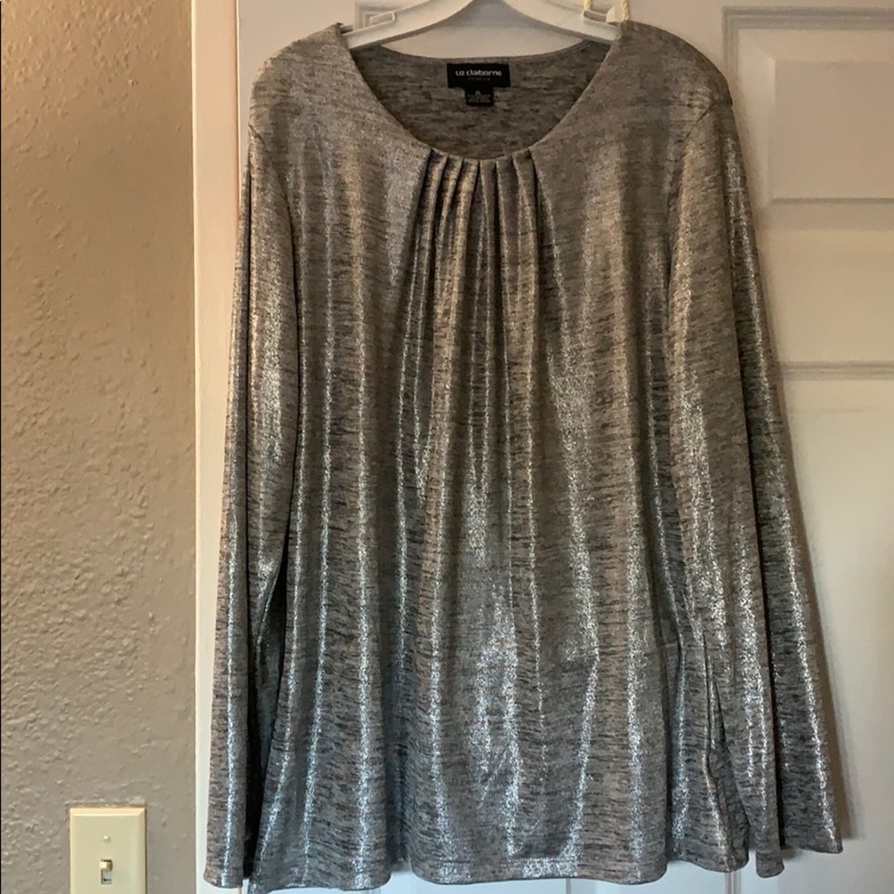 Shimmery long sleeve too by Liz Claiborne